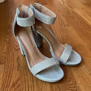 Windsor Rhinestone Radiance Block Heels